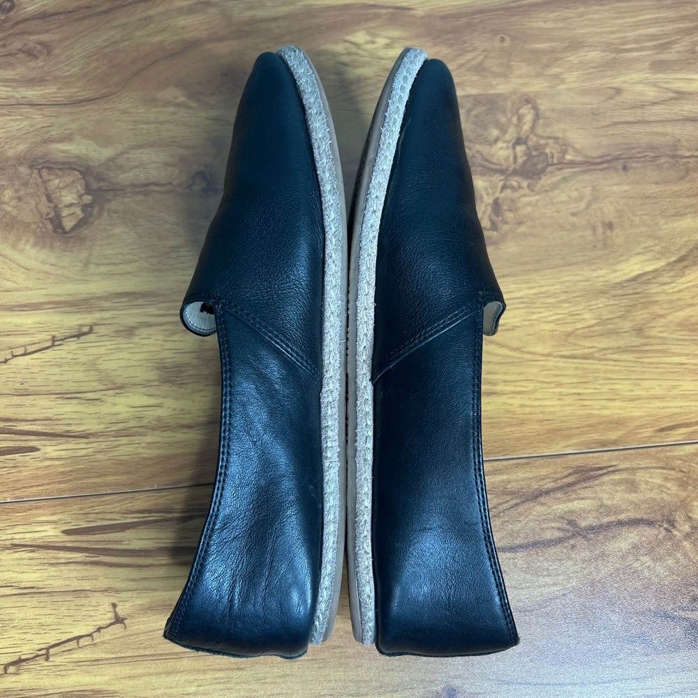 Sam Edelman Everie Black Leather Loafers Flats Women Size 7M Slip On Shoes - Picture 9 of 10